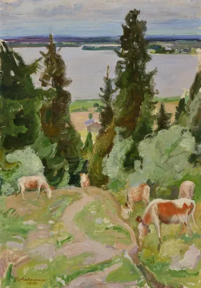Cows in Väisälänmäki