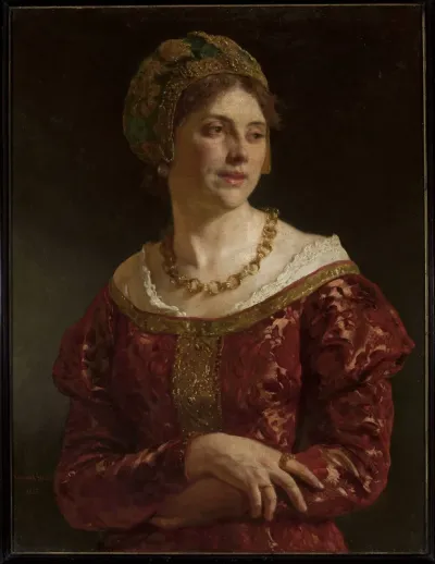 Cracow's burgher lady.