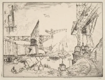 Cranes at Duisburg