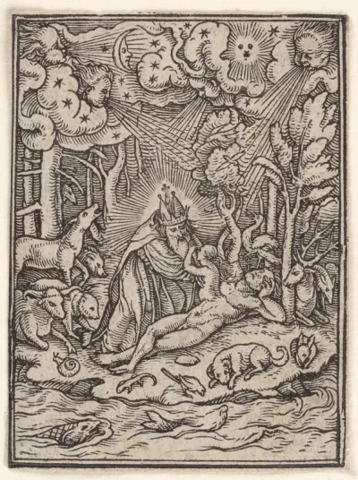 Creation of Eve, from "The Dance of Death"