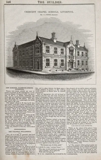 Crescent Chapel Schools, Liverpool, Merseyside