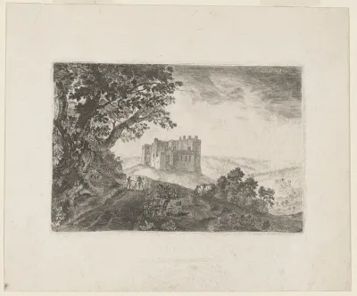 Crichton Castle from the Northeast