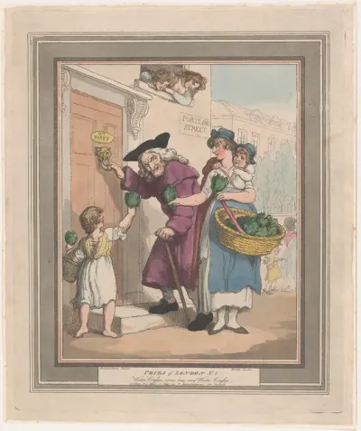 Cries of London, No. 5: Come Buy My Watercresses