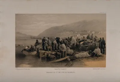 Crimean War, Balaklava: embarkation of the sick