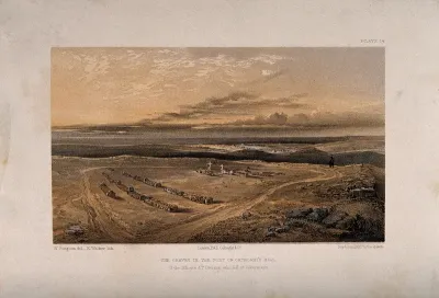 Crimean War, Cathcart Hill: graves in the fort