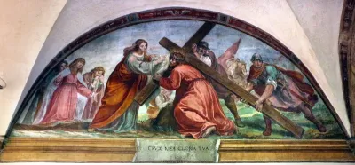 Cristo verso il calvario e la Veronica