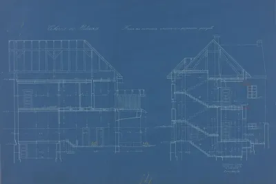 Crkva sv. Blaža, kuća zvonara/presjeci