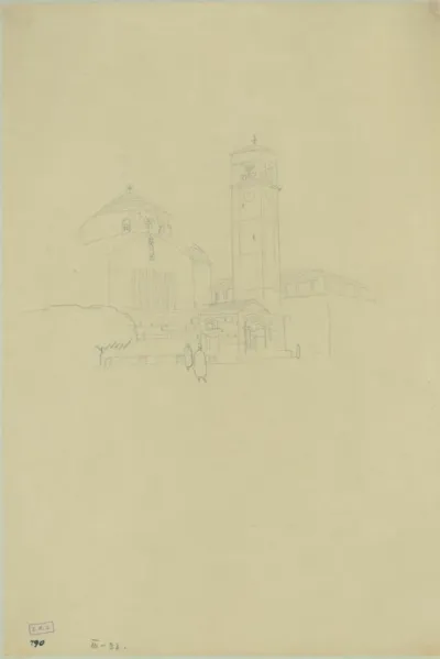 Crkva sv. Blaža, prostorna studija