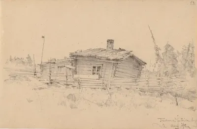 Crofter's Cottage in the Village of Juttila