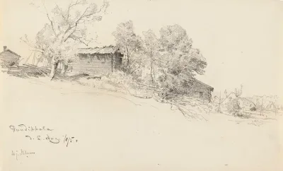 Crofter's Cottage on a Hillside
