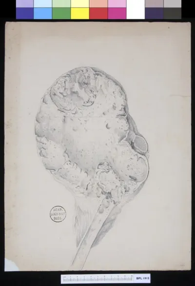 Cross section of a bone (femur?)
