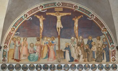Crucifixion with Saints