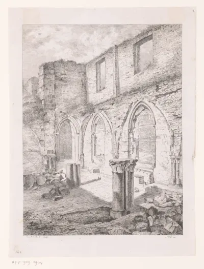 Crypte van de abdij van Sint-Bavo te Gent