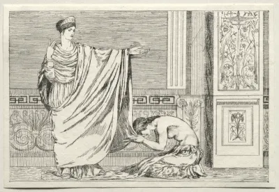 Cupid and Psyche: Psyche and Juno