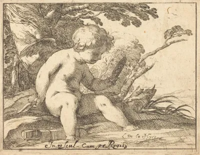 Cupid Looking in a Mirror