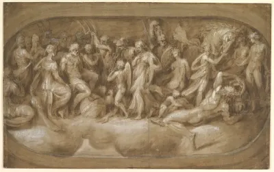 Cupid Presenting Psyche to the Gods