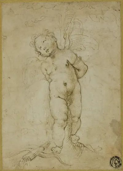 Cupid Tied to a Tree