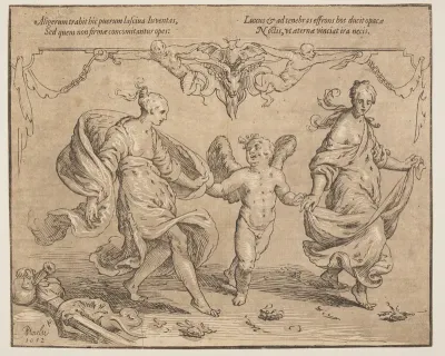 Cupid with Youth and Luxury