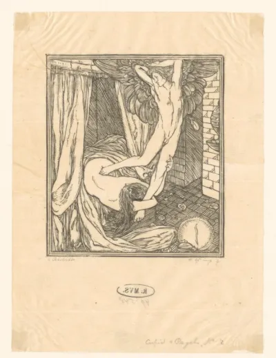 Cupido ontvlucht Psyche