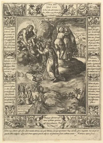Cura Dei Pro Suis, from "Allegories of the Christian Faith, from Christian and Profane Allegories"