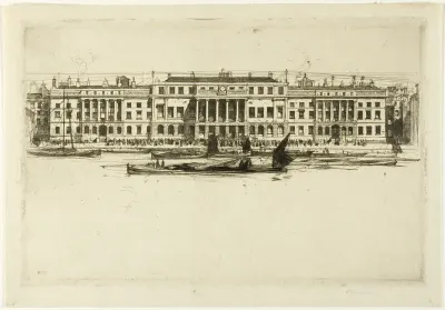 Custom House, plate one from the London Set