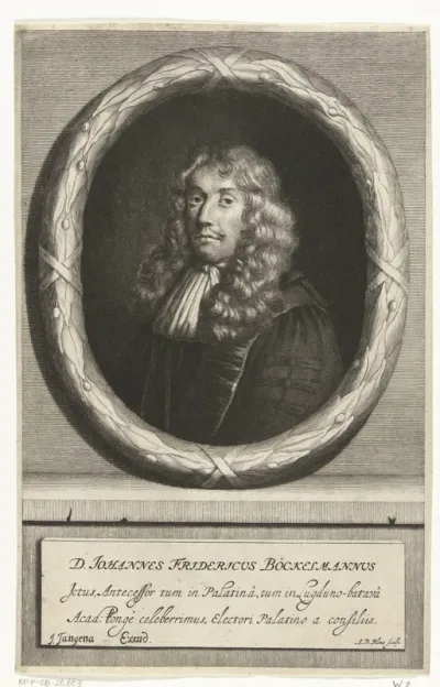 D. Johannes Fridericus Böckelmannus (...) Palastino a confiliis