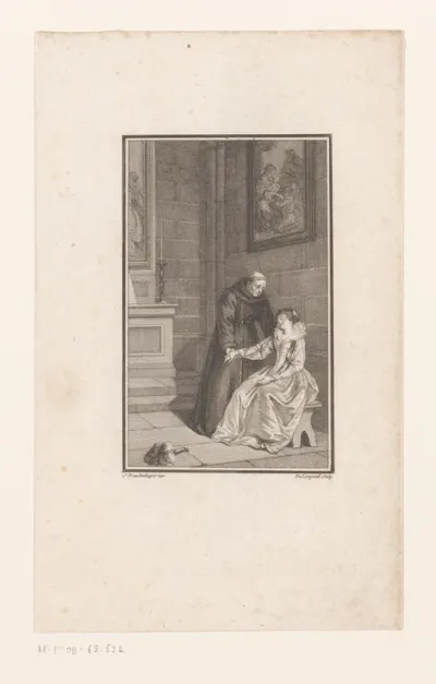D'un gentilhomme qui, n'ayant pu épouser une jeune fille qu'il aimait