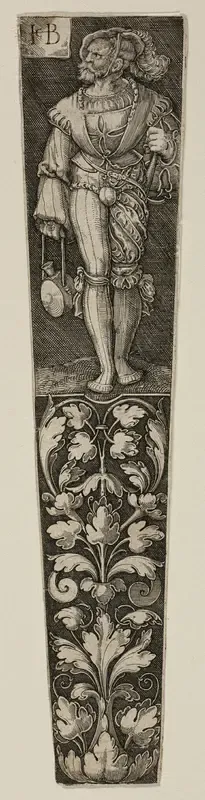 Dagger Sheath with a Landsknecht