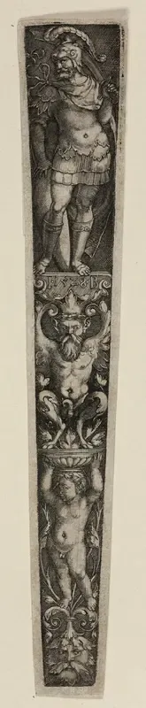 Dagger Sheath with a Warrior