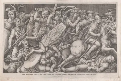 Daican War, from "Speculum Romanae Magnificentiae"