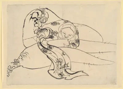 Daikoku (God of Luck) with Radish