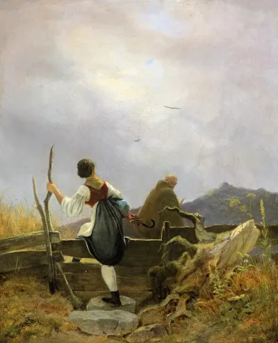 Dairymaid and Monk
