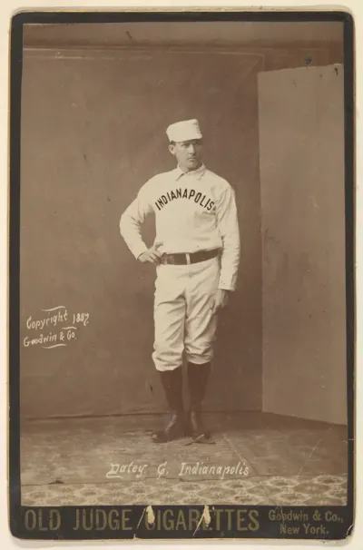 Daley, Catcher, Indianapolis, from the series Old Judge Cigarettes