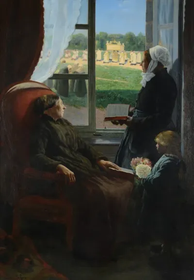 Dalla finestra