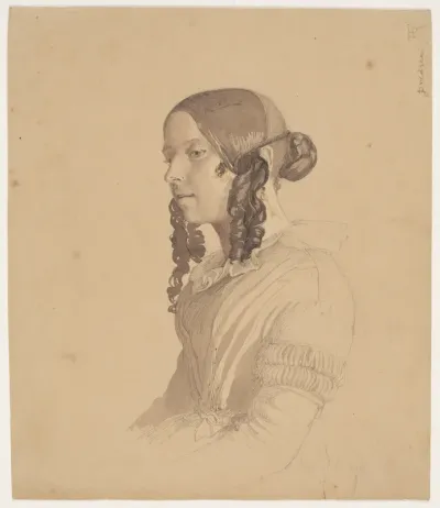 Dameportræt (Helene v. Germadt)