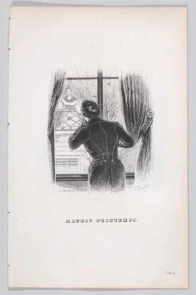Damned Springtime, from "The Complete Works of Béranger"