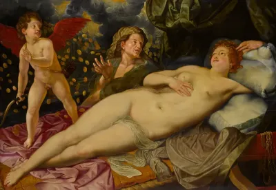 Danae Being Prepared to Receive Jupiter