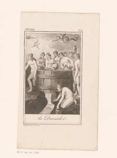 Danaïden aan een waterput