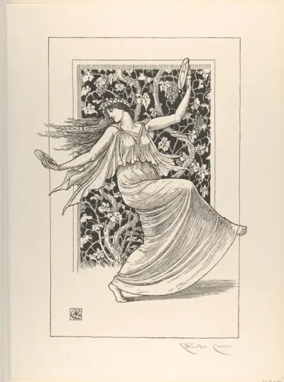 Dancing Nymph (Nymphe Danseuse), from "L'Estampe Originale"