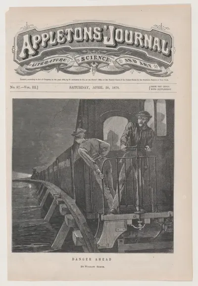 Danger Ahead (from "Appleton's Journal," Vol. III)