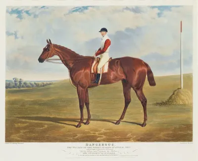 Dangerous, the Winner of the Derby Stakes at Epsom, 1833