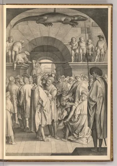 Daniel befindet die Alten der Lüge schuldig