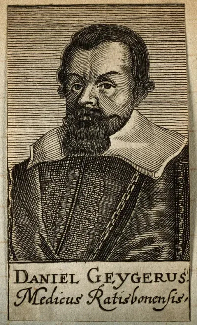 Daniel Geyger. Line engraving, 1688
