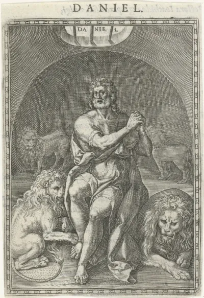 Daniël in de leeuwenkuil.