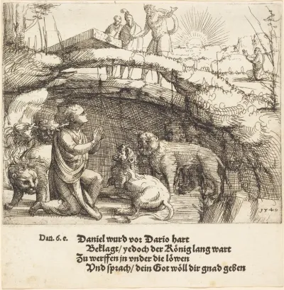 Daniel in the Lions' Den