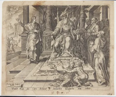 Daniel nægter at tilbede Bel
