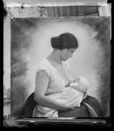 Daniel Nyblin: "Madonna ja lapsi" vuodelta 1899