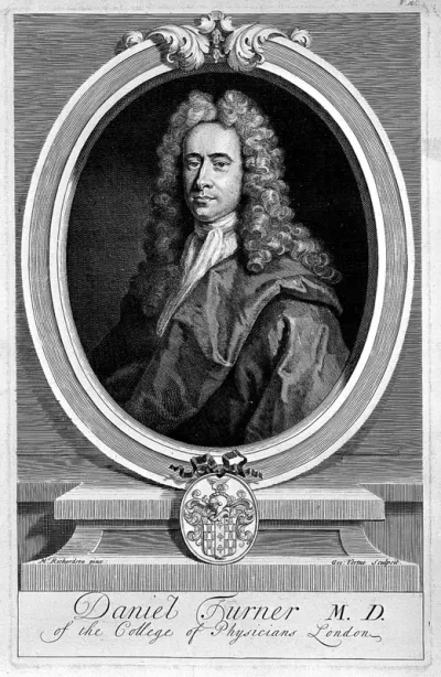 Daniel Turner. Line engraving by G. Vertue after J. Richardson