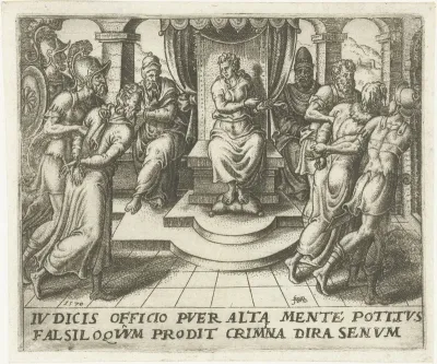 Daniël veroordeelt de ouderlingen