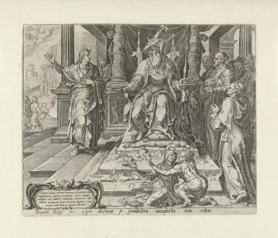 Daniël weigert de god Bel te eren